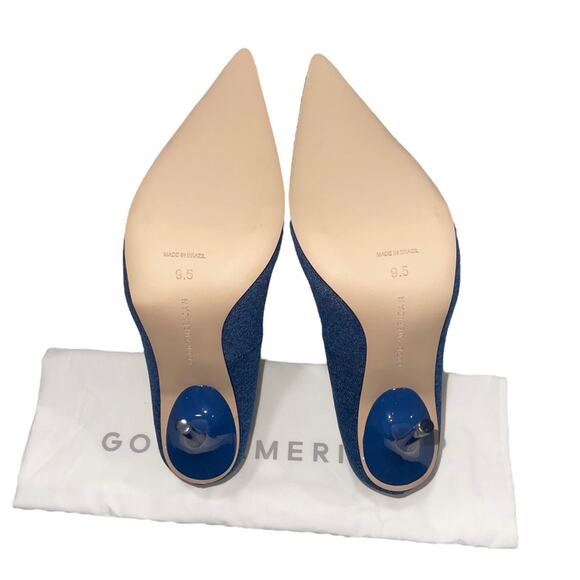 Good American Blue Stiletto Heels - Picture 9 of 13